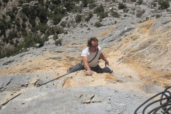 Grandes voies d'escalade - Le Don de l'aigle ou Les bonnes résolutions