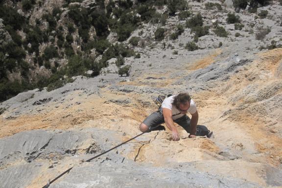 Grandes voies d'escalade - L'Arête du belvédère