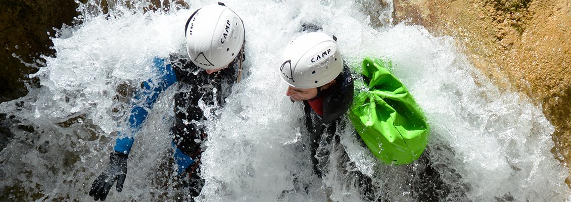 Découvrez le canyoning