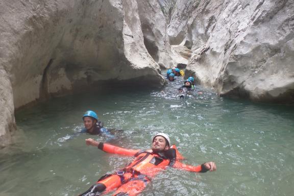 Canyoning - Clue d'Aiglun