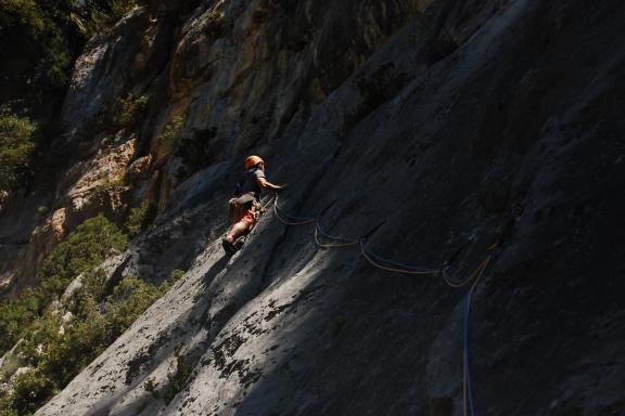 Grandes voies d'escalade - Le Pilier des écureuils